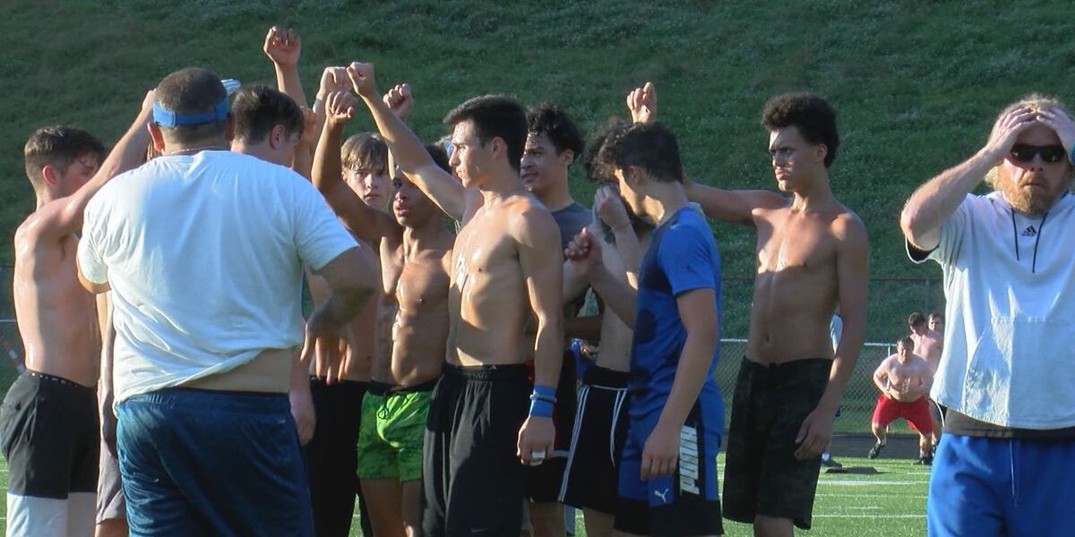 Robert C. Byrd High School Football prepares following unfinished