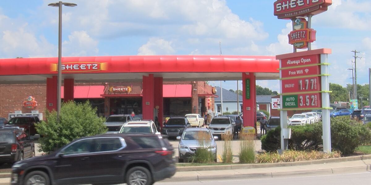 Sheetz Diesel Price R Sign Sheetz lowers gas prices to $1.776 a gallon on the Fourth of July