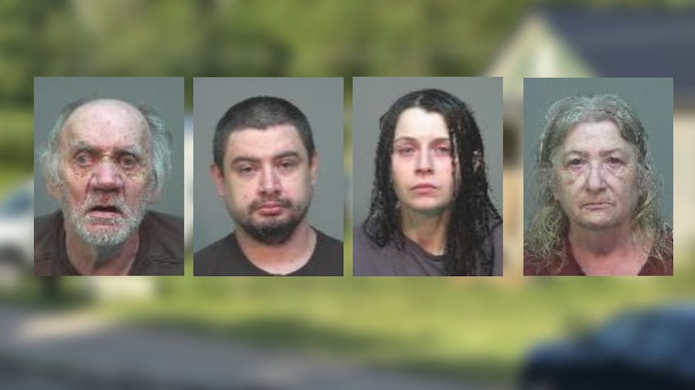 From left: Gary Siders Sr., Gary Siders Jr., Elizabeth Siders, and Christina Siders