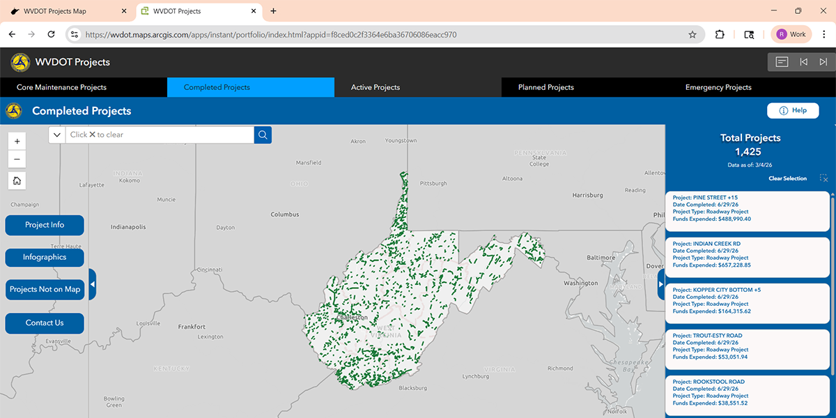 Vdot Functional Classification Map West Virginia Department of Transportation’s road project map is now live