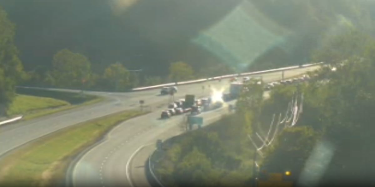 Route 50 westbound partially reopens after vehicle accident, one injured
