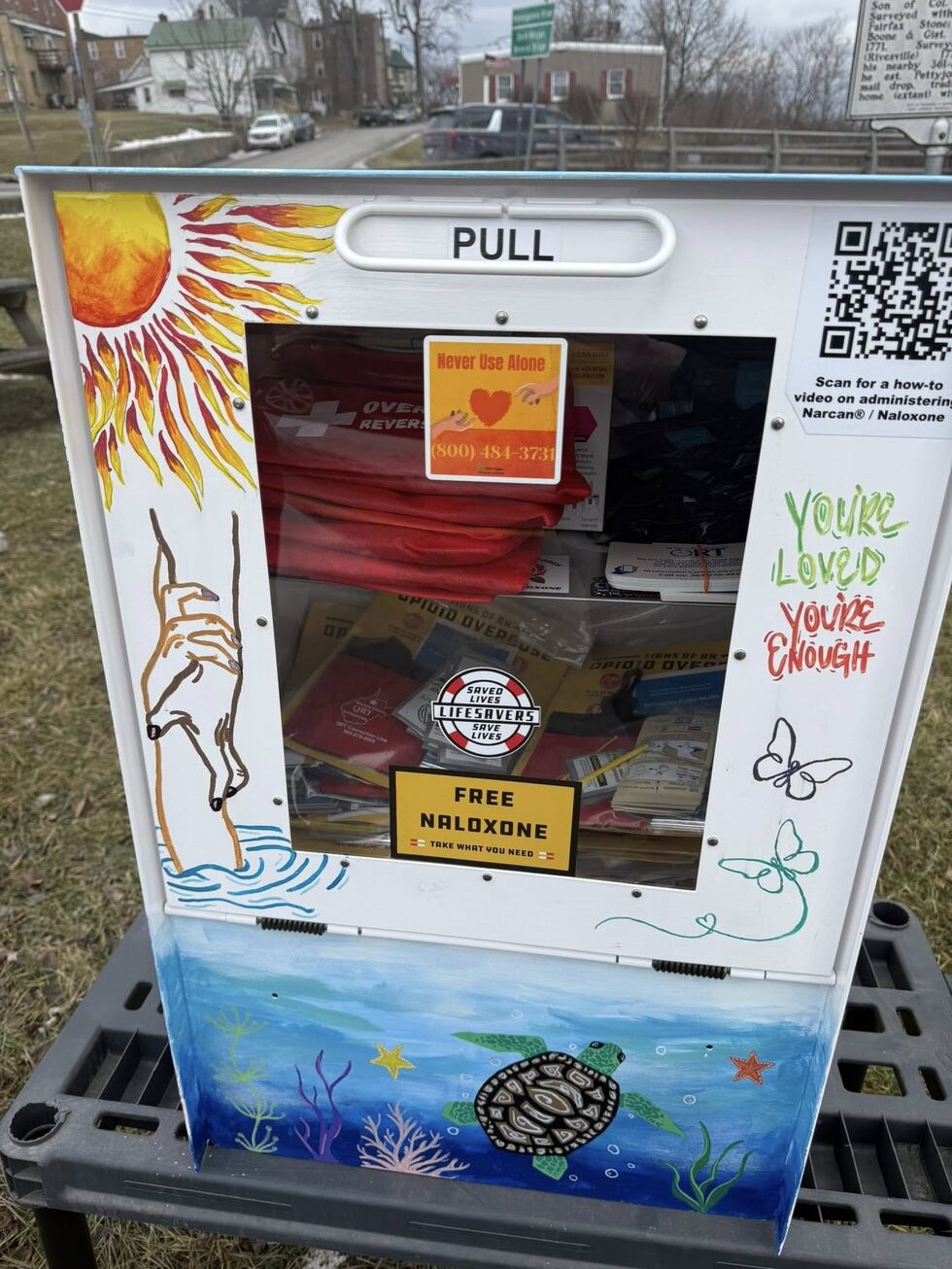 Ra Source Box Marion County Rescue Squad opens free ‘Narcan Resource Box’