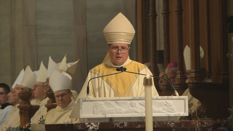 The Most Rev. Evelio Menjivar-Ayala was installed Thursday as the 10th bishop of the Diocese...