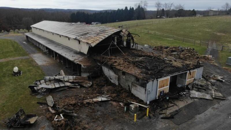 On December 13, 2024, at 12:50 PM, a fire occurred at the WVU J.W. Ruby Research Farm near...