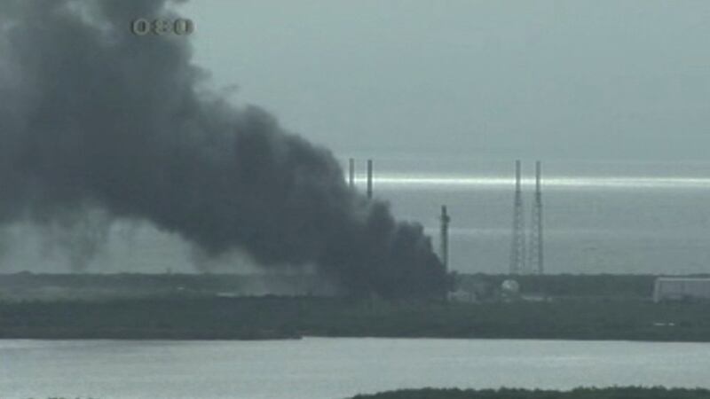 Exploding Rocks Florida Explosion rocks SpaceX launch site in Florida during test