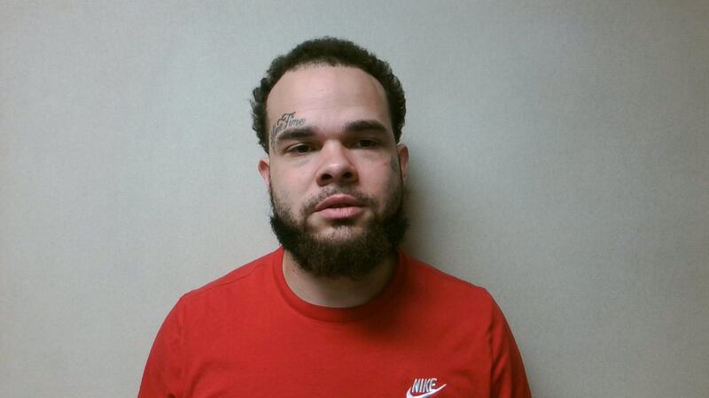 Austin Hall was arrested and charged with making terroristic threats and possession with...