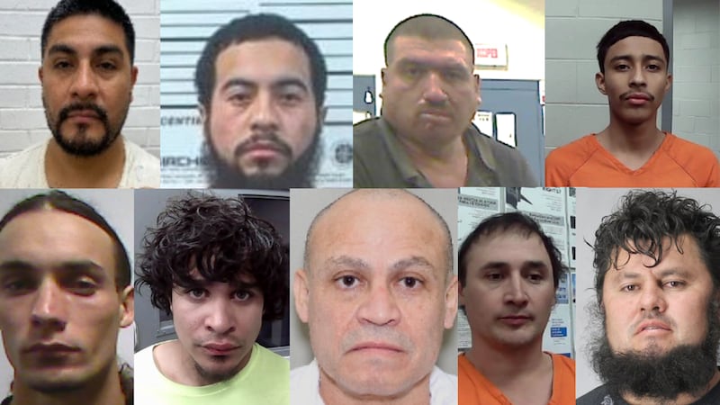 Left to Right: Vergara, Santos, Fiero-Garz, Canelas-Giron, Pereira, Baquedano-Ardon, Sanchez,...