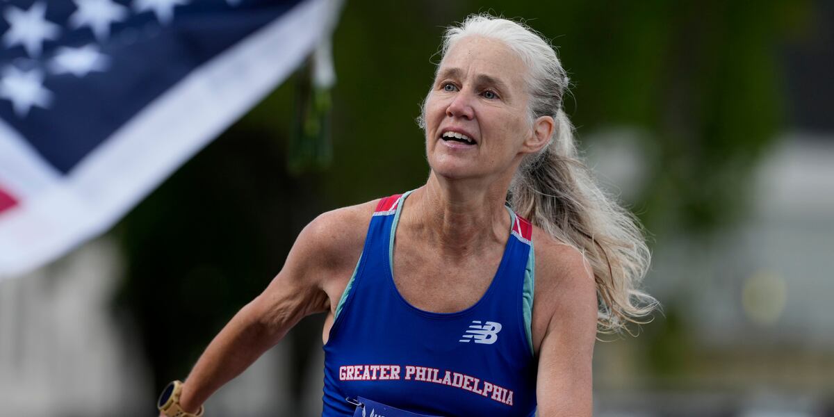 Grandmother, 58, makes the podium in event at US Olympic Trials
