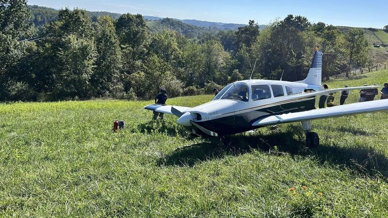 UPDATE: No injuries reported after plane makes emergency landing in Monongalia County field