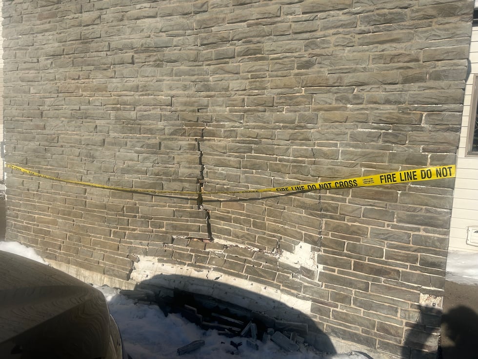 Car drives through WV Fitness in Harrison County