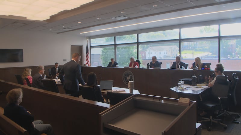 The Harrison County Commission held a hearing Wednesday on an election contest filed by...
