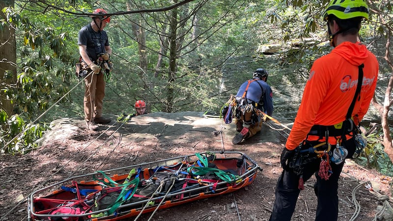 Rescue Roub Local search and rescue volunteers receive additional training
