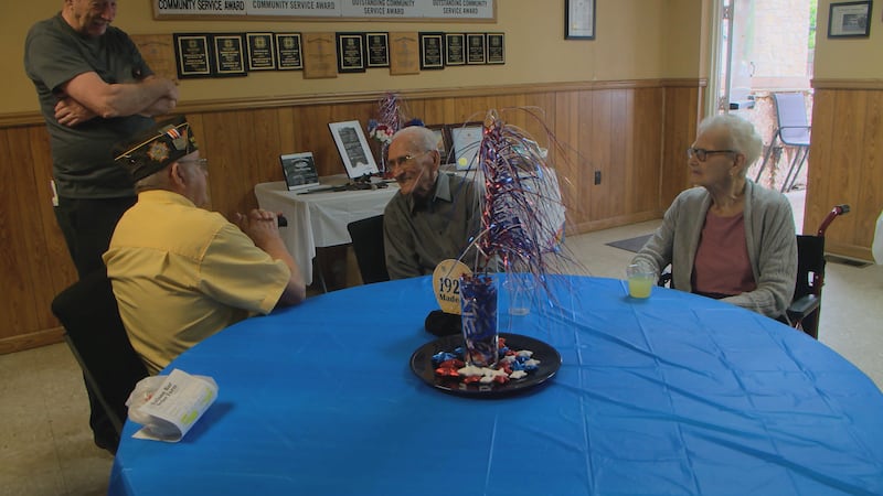 Marion County World War II veteran celebrates 100th birthday Marion County World War II veteran celebrates 100th birthday