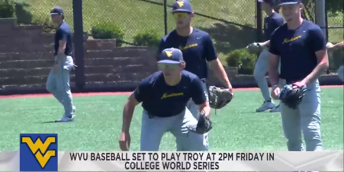 WVU baseball team departs for first-ever College World Series appearance