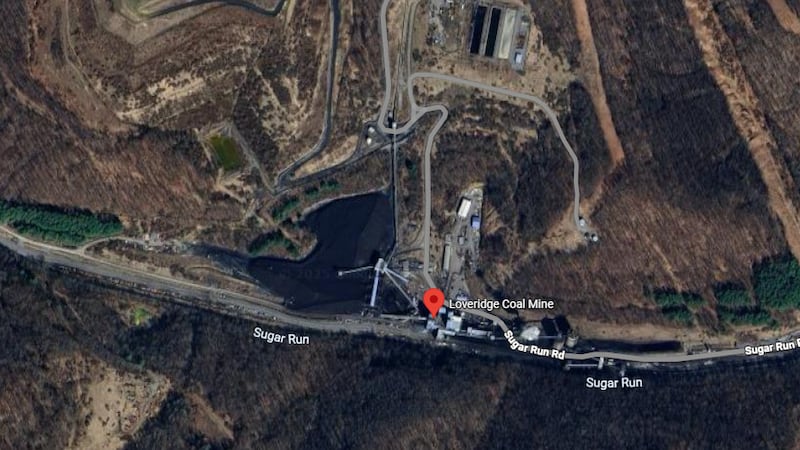Three miners were injured in an accident at the Loveridge Coal Mine Wednesday.