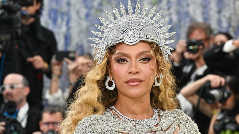 Beyoncé arrives at The Metropolitan Museum of Art's Costume Institute benefit gala celebrating...