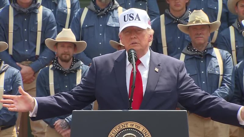 The massive heat wave expected in the nation’s capital won’t deter President Donald Trump from...