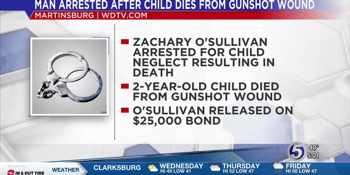 West Virginia man arrested after 2-year-old boy in his care dies from ...