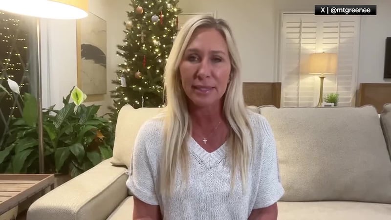 Rep. Marjorie Taylor Greene, a once-loyal supporter of President Donald Trump who has become a...