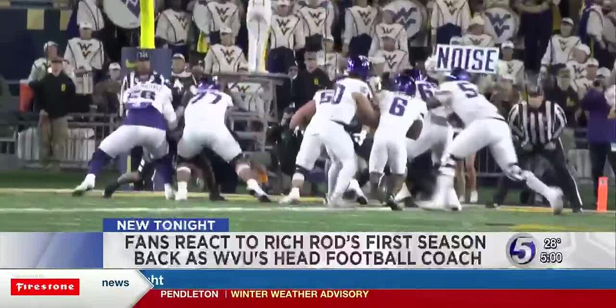 Rich Forhan Rods Fans react to Rich Rod’s first season back as WVU’s head football coach